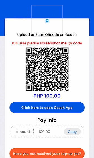 📌Step 4: Open your GCash app and upload the QR code to make a payment by scanning the code.